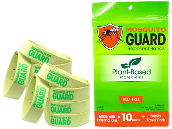 Mosquito Guard Repellent Bands (10 Pack)