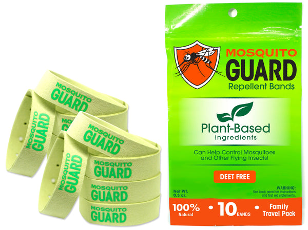 Mosquito Guard Repellent Bands (10 Pack)