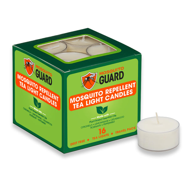 Mosquito Repellent Tea Lights (16 Pcs)